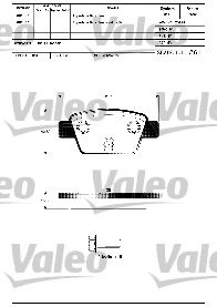 set placute frana,frana disc FIAT STILO 01- 1.2-2.4