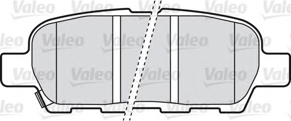 set placute frana,frana disc NISSAN X-TRAIL 01- / MURANO 05-