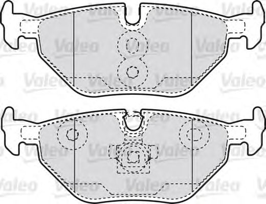 set placute frana,frana disc ROVER 75 1.8-2.5 99-