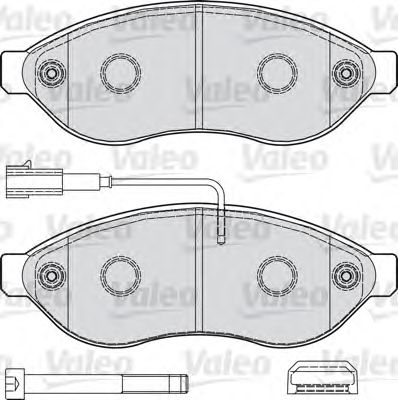 set placute frana,frana disc FIAT DUCATO/JUMPER/BOXER 06-