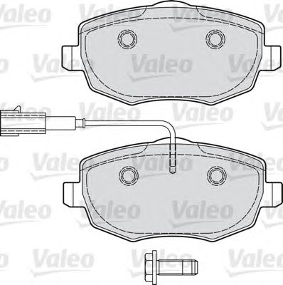 set placute frana,frana disc LANCIA YPSILON 2003- SYS. BOSCH