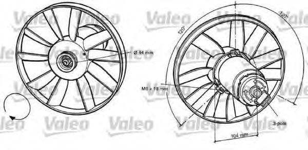 Ventilator, radiator