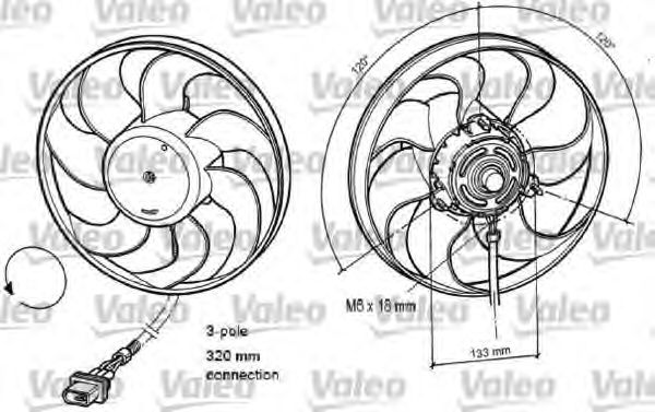 Ventilator, radiator