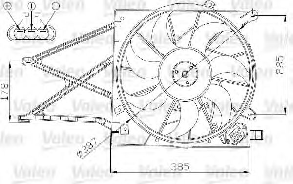 Ventilator, radiator