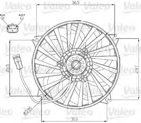 Ventilator, radiator