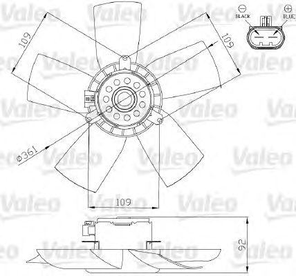 Ventilator, radiator