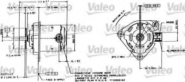 motor electric,ventilator