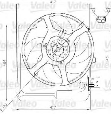 Ventilator, radiator