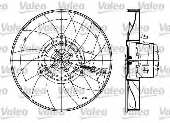 Ventilator, radiator