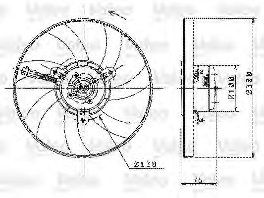 Ventilator, radiator