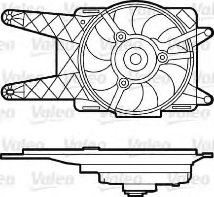 motor electric,ventilator FIAT SC 1,1B