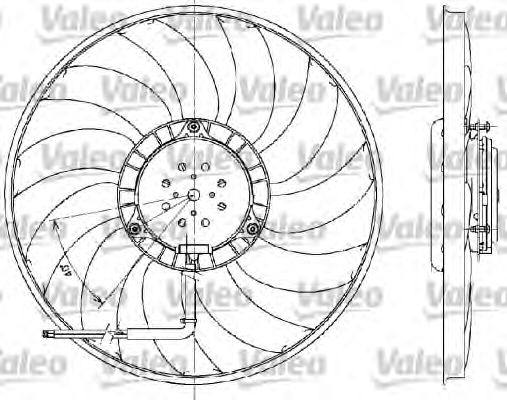 Ventilator, radiator