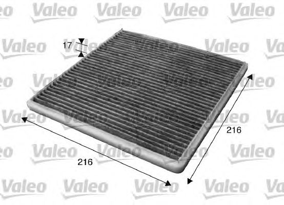 Filtru, aer habitaclu SUBARU LEGACY IV 03- cu carbon activ