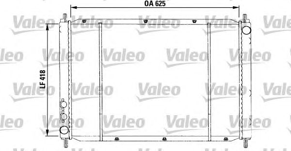 Radiator, racire motor ROVER 800 820-827 88- +/-AC