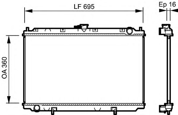 Radiator, racire motor