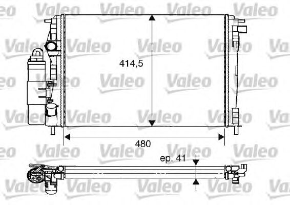 Modul racire RENAULT CLIO 01-