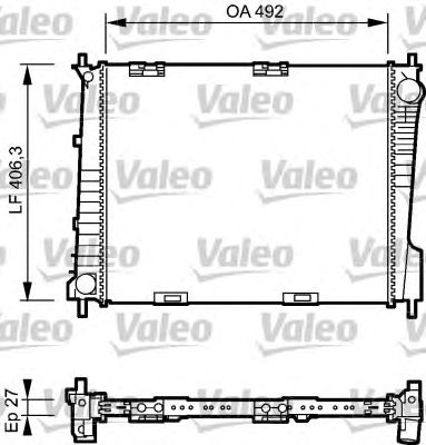 Radiator, racire motor RENAULT CLIO/MODUS 1,4-1,6 04-