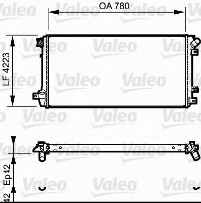 Radiator, racire motor RENAULT MASTER II 2,5 DCI 06-