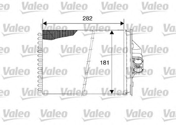 Schimbator caldura, incalzire habitaclu CHRYSLER VOYAGER 95-