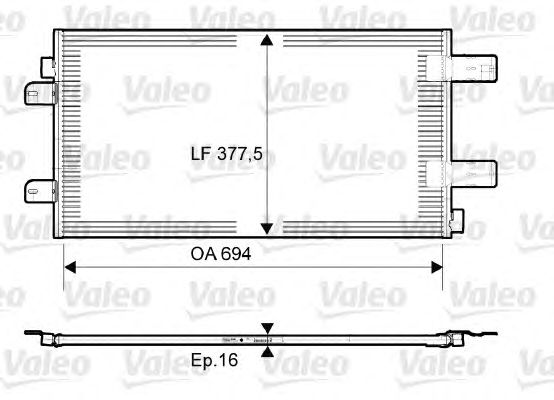 Condensator, climatizare RENAULT MASTER 06-