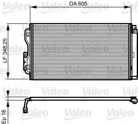 Condensator, climatizare BMW 1 11-