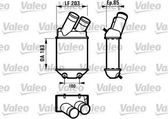 Intercooler, compresor