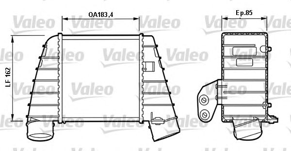 Intercooler, compresor VW S3/LEON 1,8 98-06