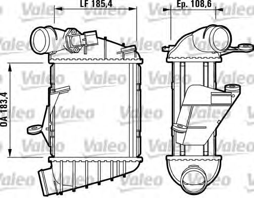 Intercooler, compresor