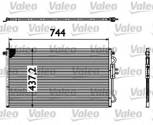 Condensator, climatizare CHRYSLER VOYAGER 2,5 01-