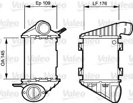 Intercooler, compresor