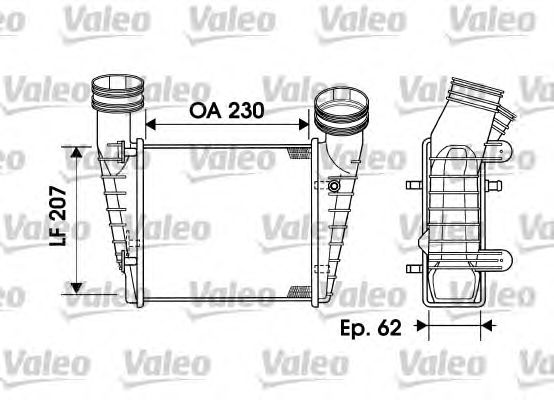 Intercooler, compresor