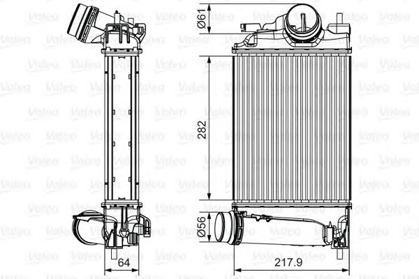 Intercooler, compresor