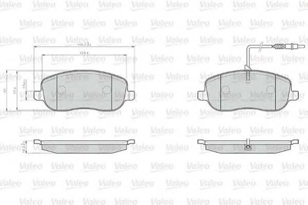 set placute frana,frana disc PEUGEOT 807 02-