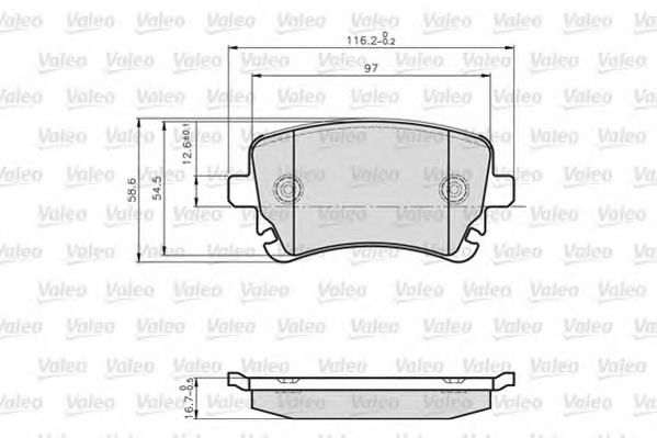 set placute frana,frana disc VW T5 03-