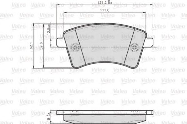 set placute frana,frana disc RENAULT KANGOO 08-