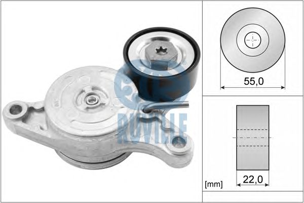 intinzator,curea transmisie TOYOTA 1,6D-4D/MINI DIESEL