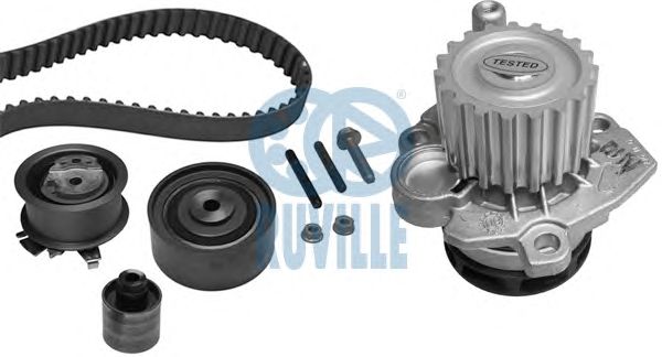 Set pompa apa + curea dintata VW 2,0TDI 03- 141Z A3 GOLF 5