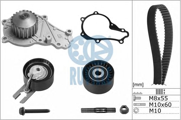 Set pompa apa + curea dintata