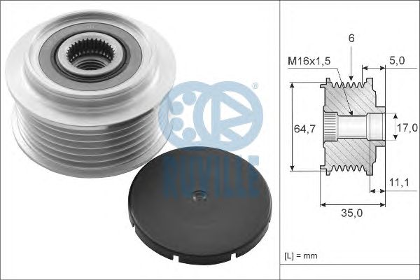 Sistem roata libera, generator