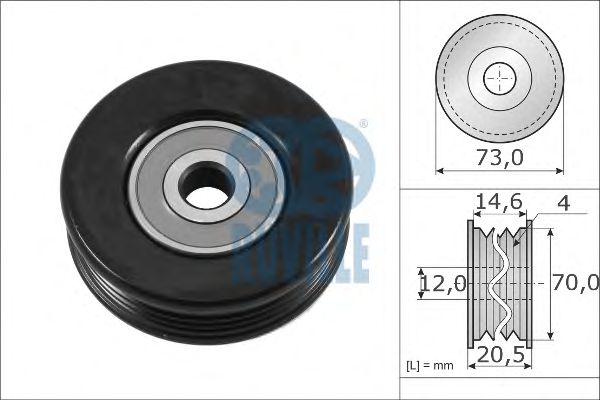 rola intinzator,curea transmisie TOYOTA 1,6 AVENSIS/CARINA