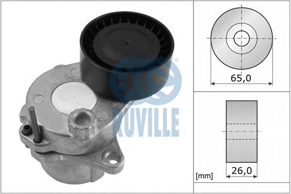 intinzator,curea transmisie MERCEDES-BENZ OM651