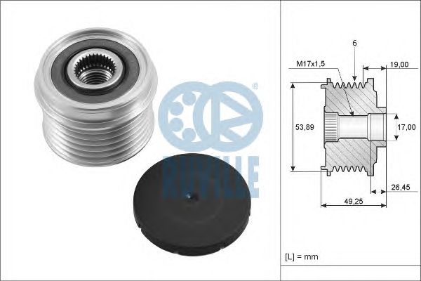 Sistem roata libera, generator