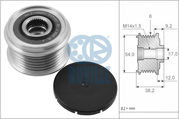 Sistem roata libera, generator