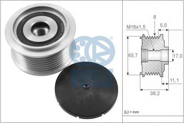 Sistem roata libera, generator