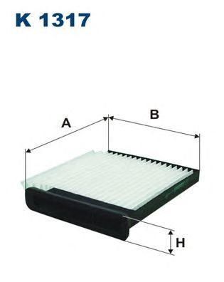 Filtru, aer habitaclu