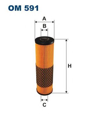 Filtru ulei MERCEDES-BENZ M120 W140 600S/SL 91-