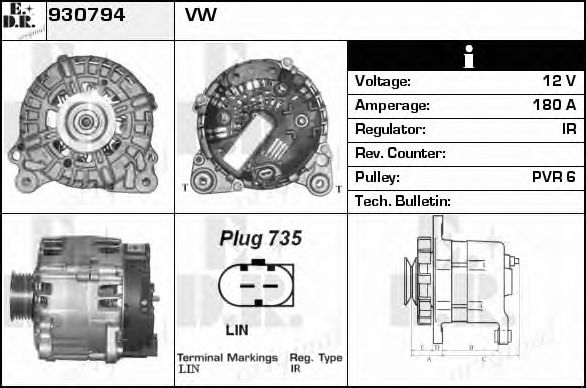 Generator / Alternator