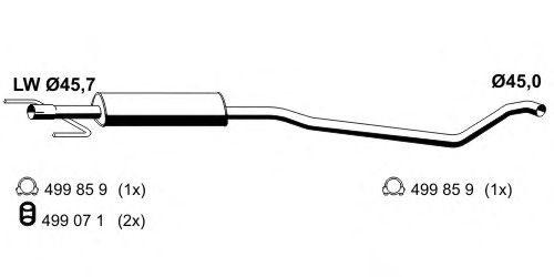 Toba esapamet intermediara