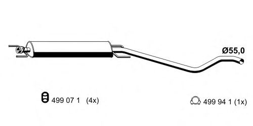 Toba esapamet intermediara