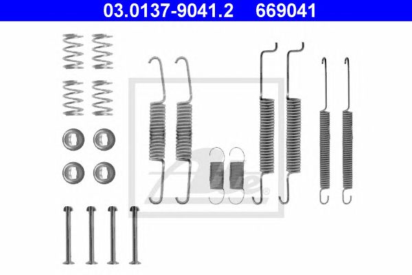 Set accesorii, sabot de frana